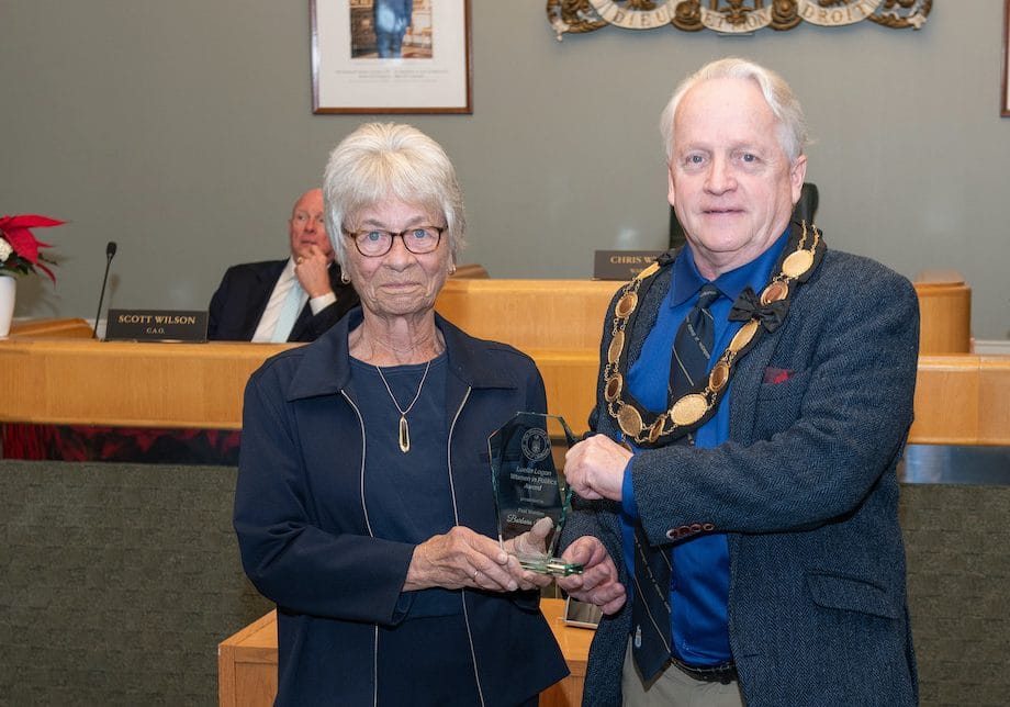 Perry, Tocher receive Luella Logan awards