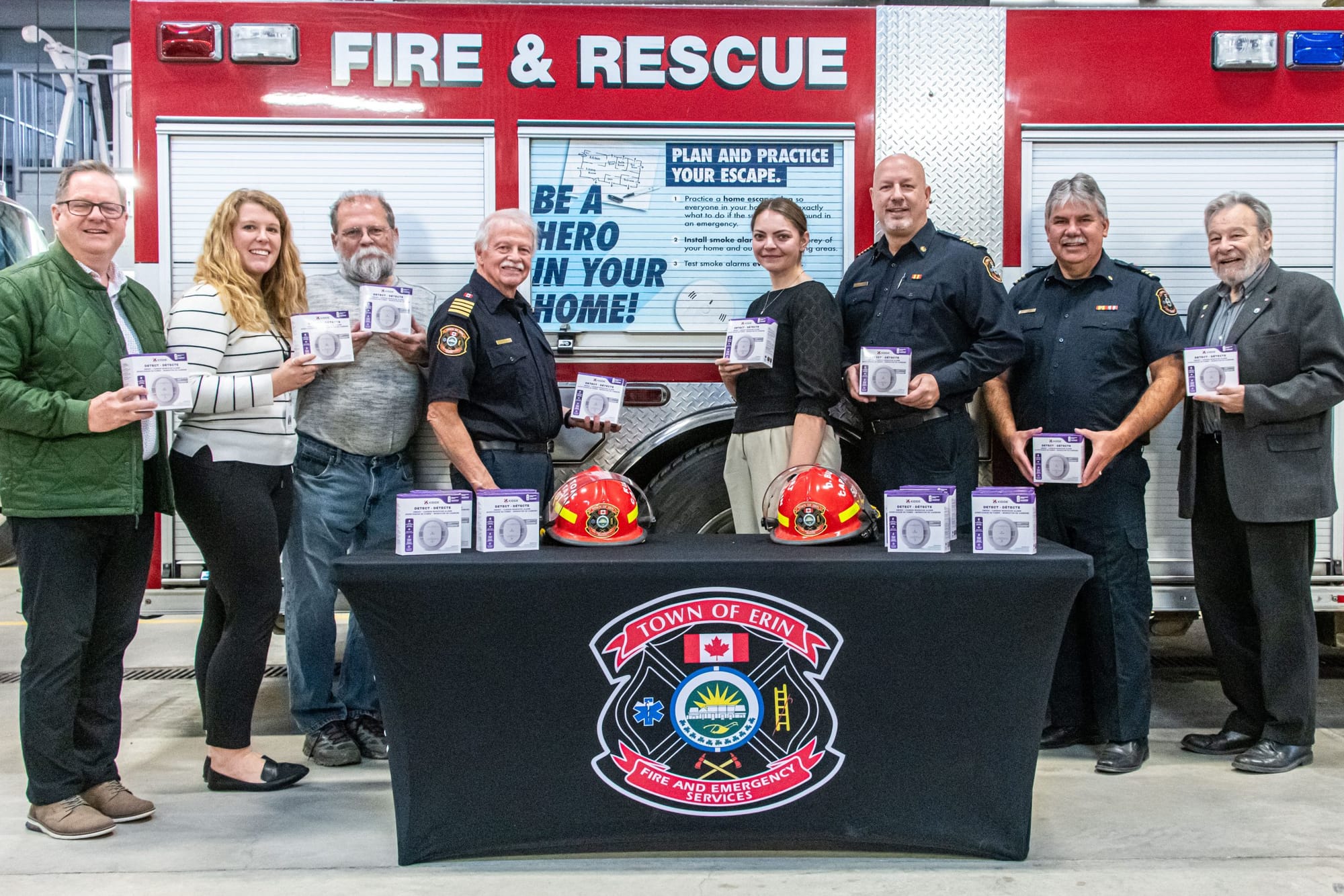 Enbridge Gas Ontario and Erin Fire and Emergency Services are working to improve home safety