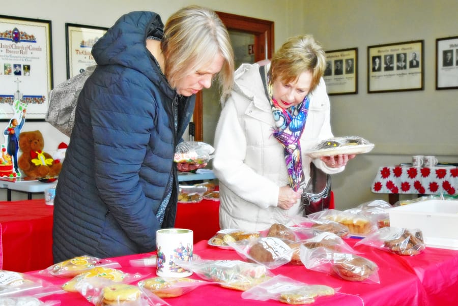 Melville United Church held annual Christmas bake sale Dec. 13