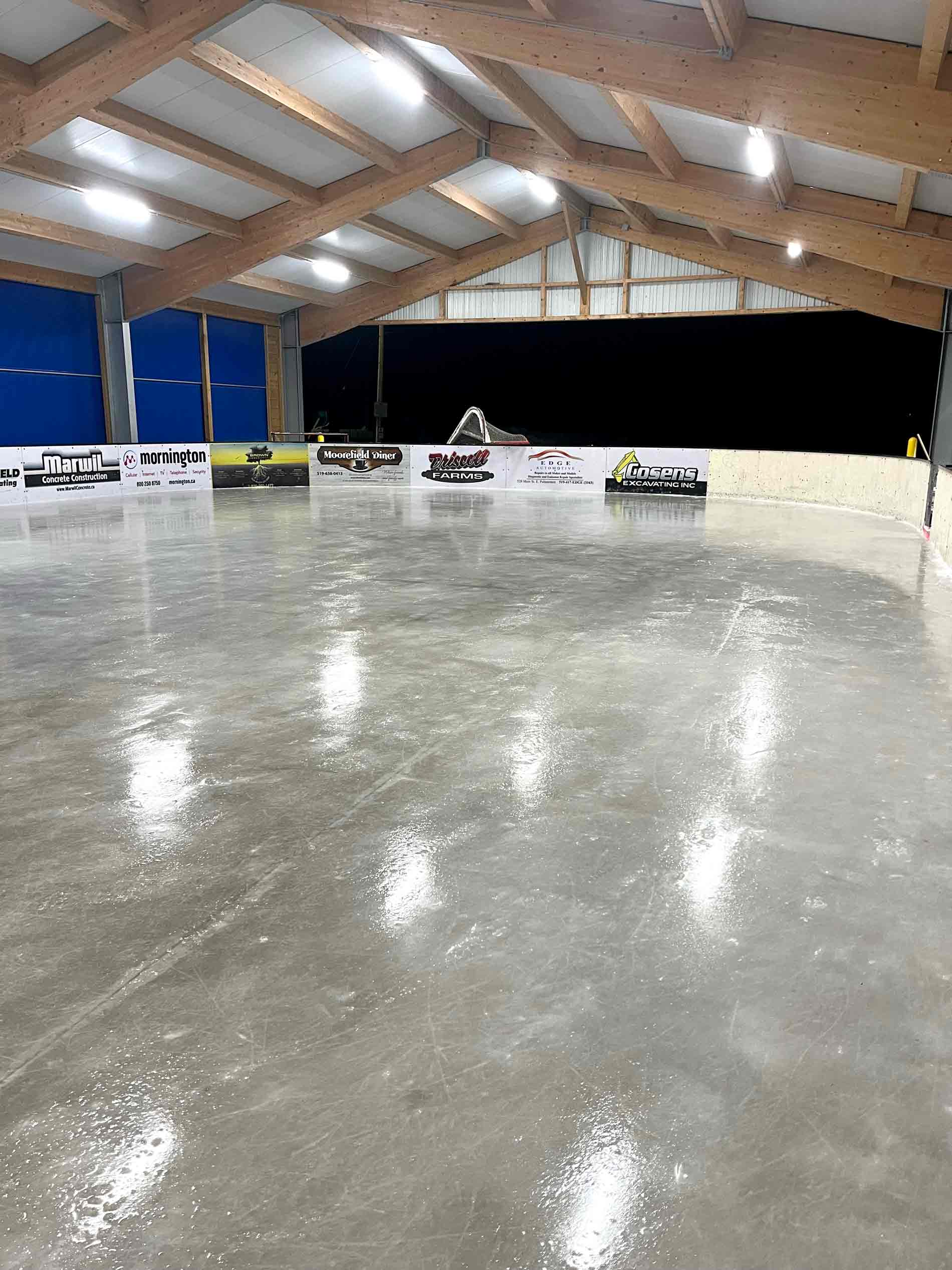 Moorefield Optimists welcome community to outdoor ice rink