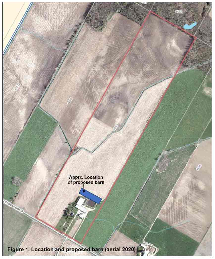 Minor variance for barn approved