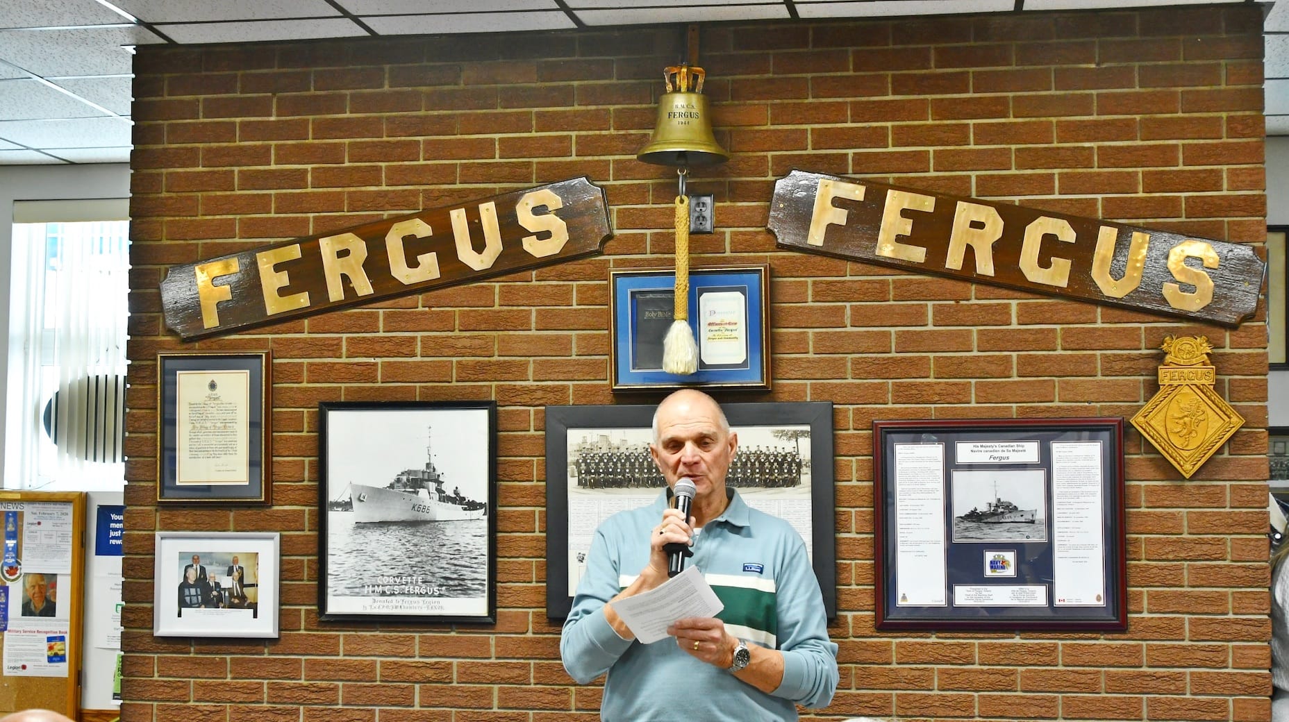 New Year’s Day levee at the Fergus Legion