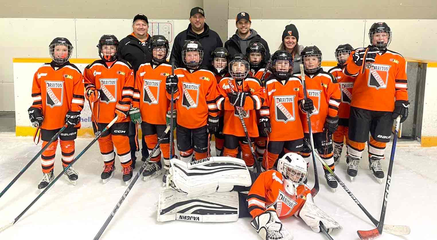 Drayton Minor Hockey rang in the new year with local tournament