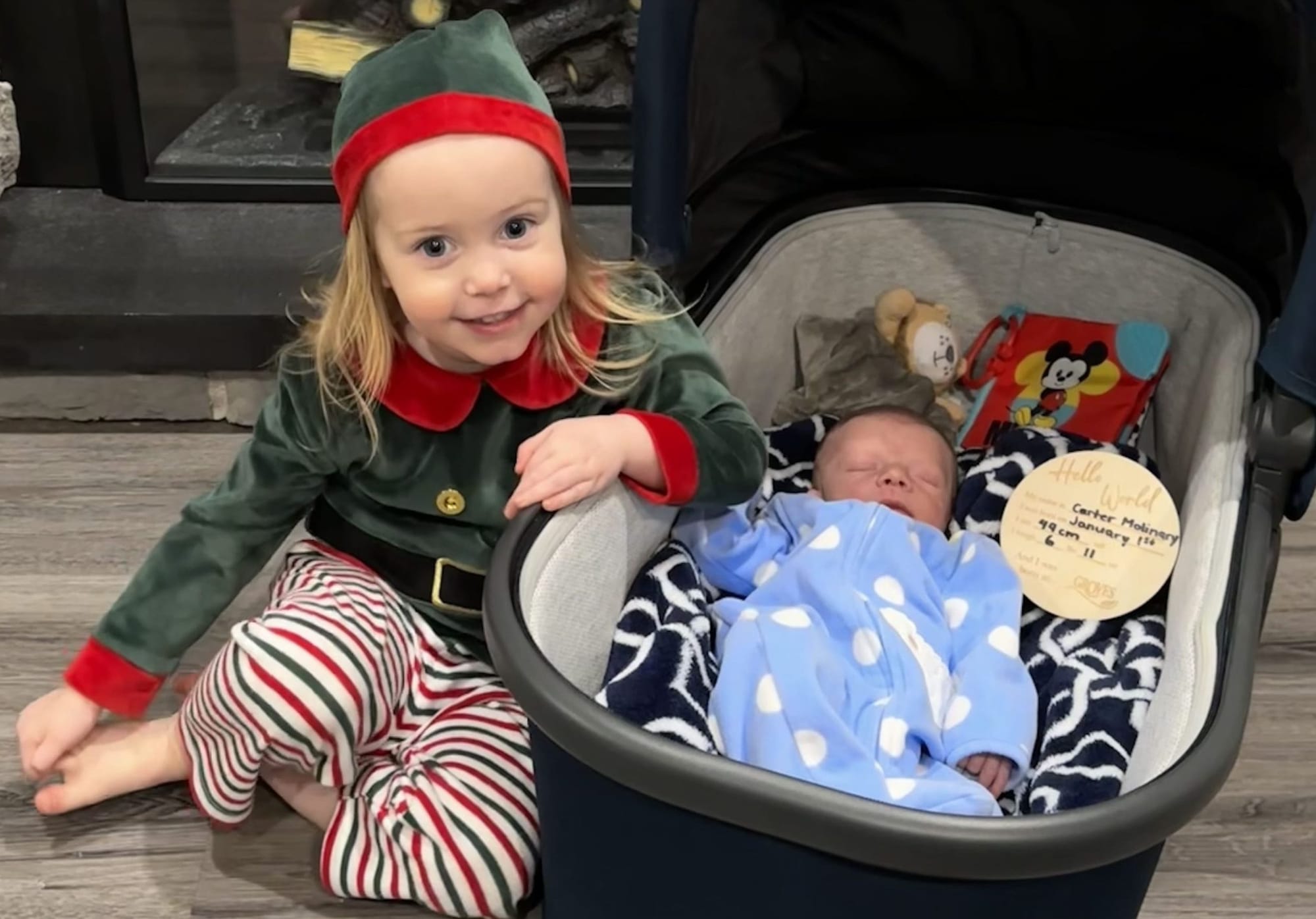 Fergus family welcomes New Year's baby at Groves