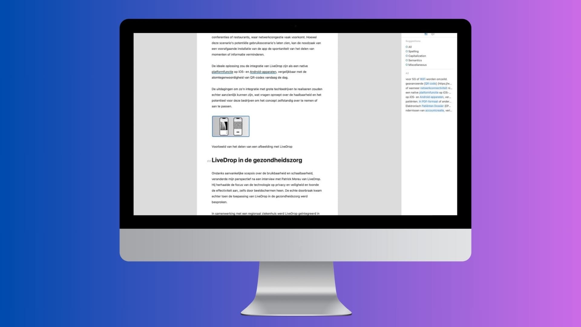 Ulysses is a writing tool using MarkDown.