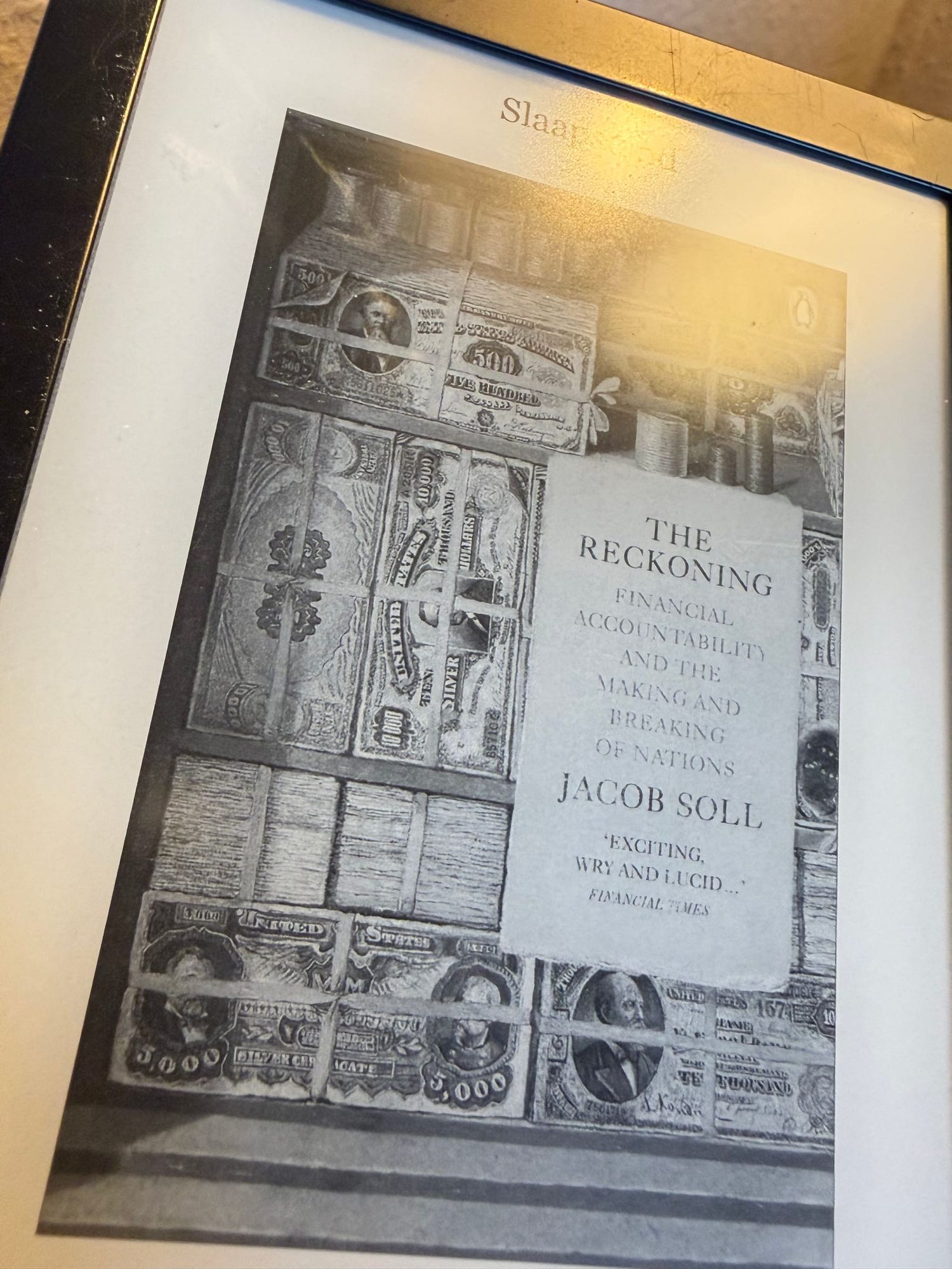 Review of The Reckoning, in the light of the AI boom