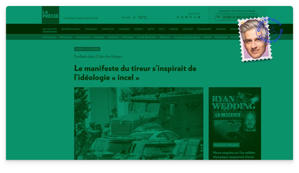 Manifeste incel: terreur et fausses informations Image principale