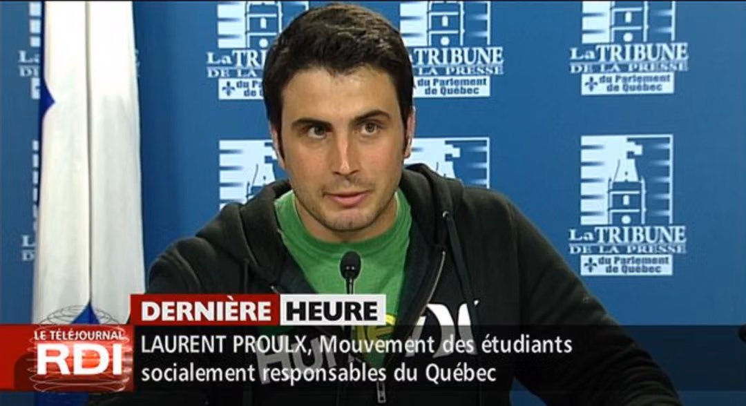 Laurent Proulx, qui comprend maintenant Gabriel Nadeau-Dubois à propos de Sanair Image principale