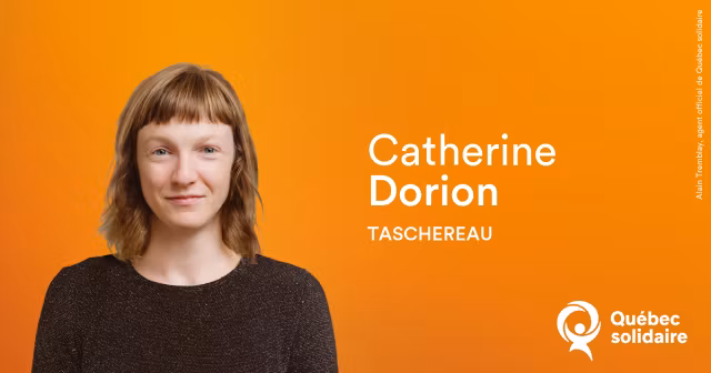 Catherine Dorion, pendant son baptême de scrums Image principale