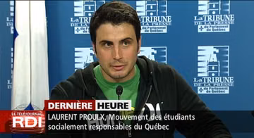 Laurent Proulx, qui comprend maintenant Gabriel Nadeau-Dubois à propos de Sanair Image principale