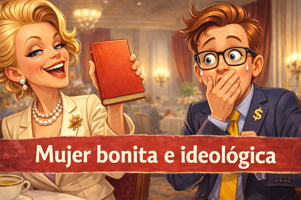 Cuando un hombre liberal 👨🏻‍🎓 se encuentra con una mujer bonita 👱🏻‍♀️(basado en una experiencia real)