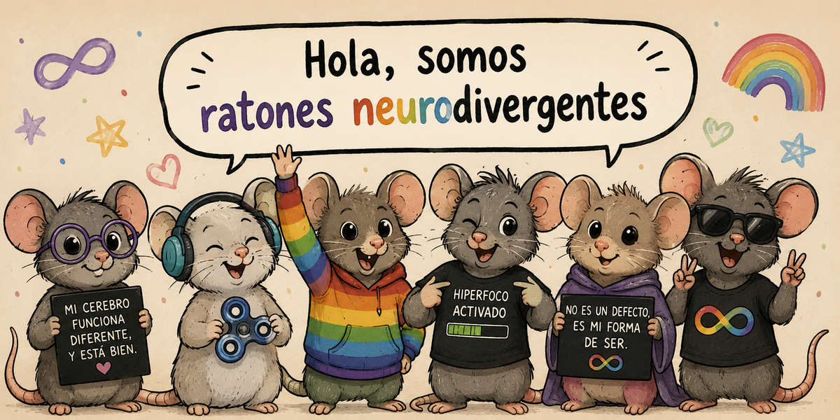 El ratón 🐀 autista: cuando la Ciencia se queda en silla de ruedas