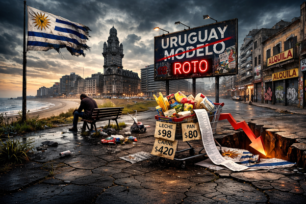 Uruguay: 🇺🇾 un país modelo hacia fuera, pero bien roto por dentro 🩼