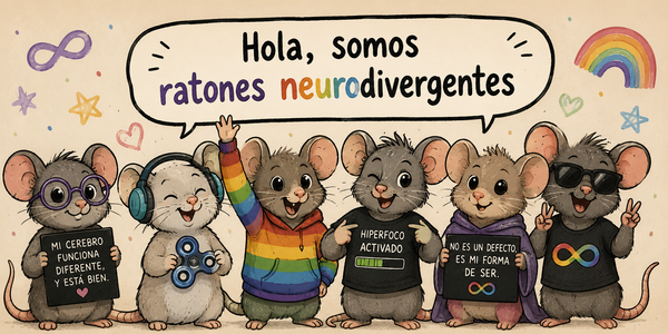 El ratón 🐀 autista: cuando la Ciencia se queda en silla de ruedas