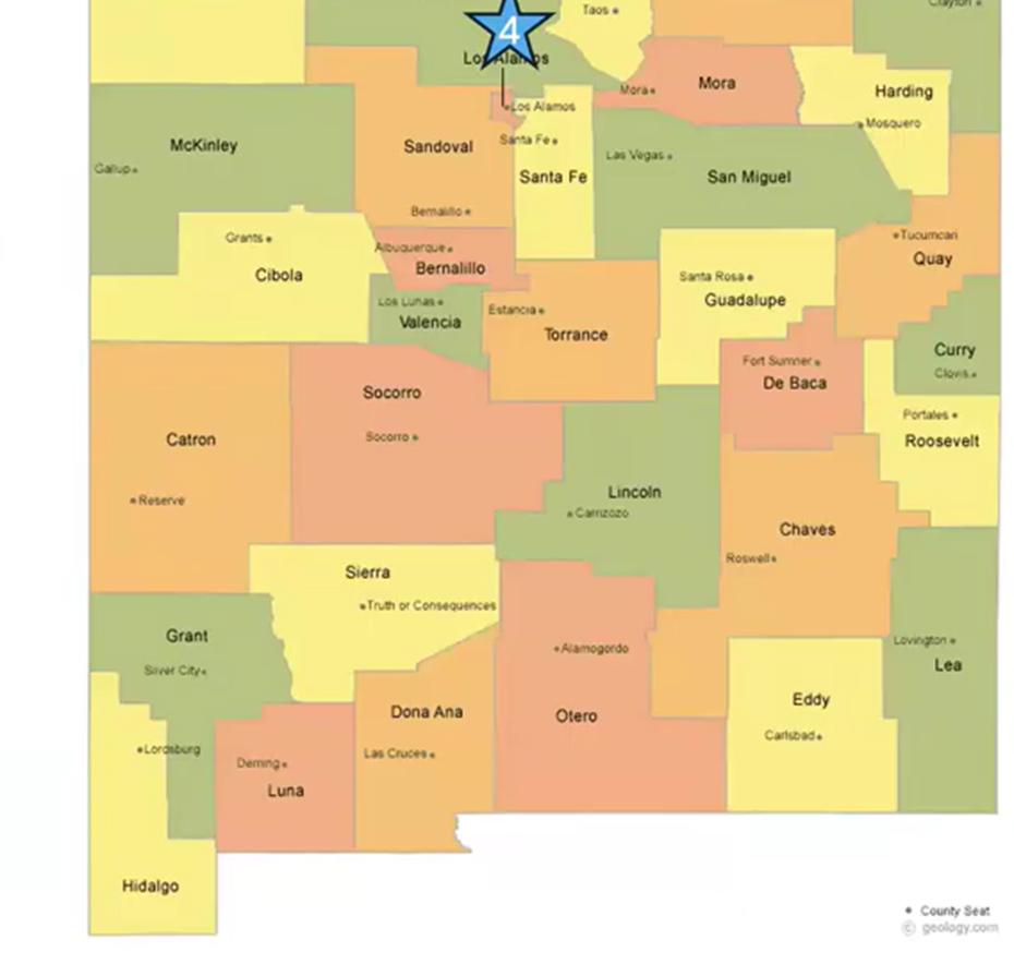 A map of state with a blue star

AI-generated content may be incorrect.