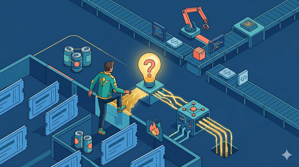 PopQuiz! Three Cans, a Forest Fire, and a CSV: How We Practise Lateral Thinking