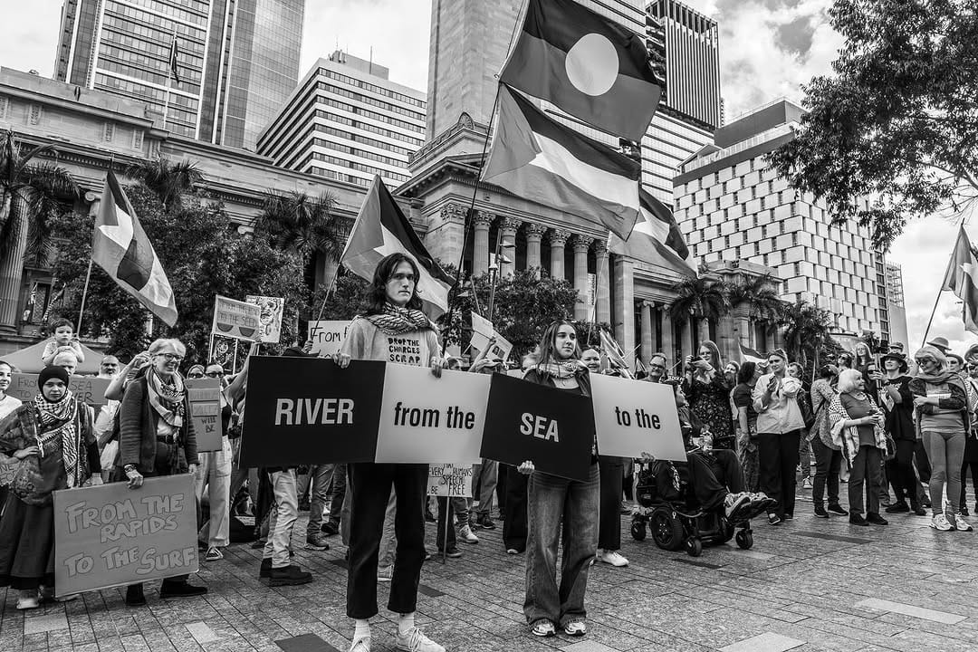 Speaking out for Palestine is still illegal in Queensland