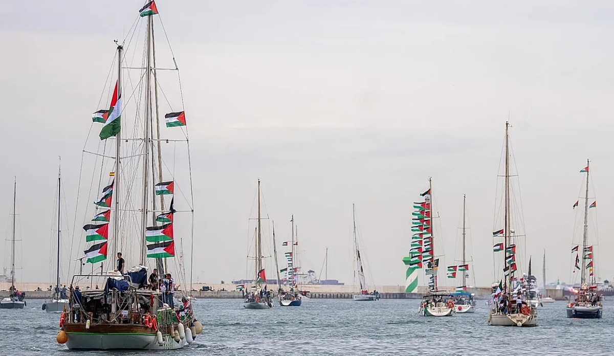 Setting sail for Gaza: Australian student speaks from the Global Sumud Flotilla