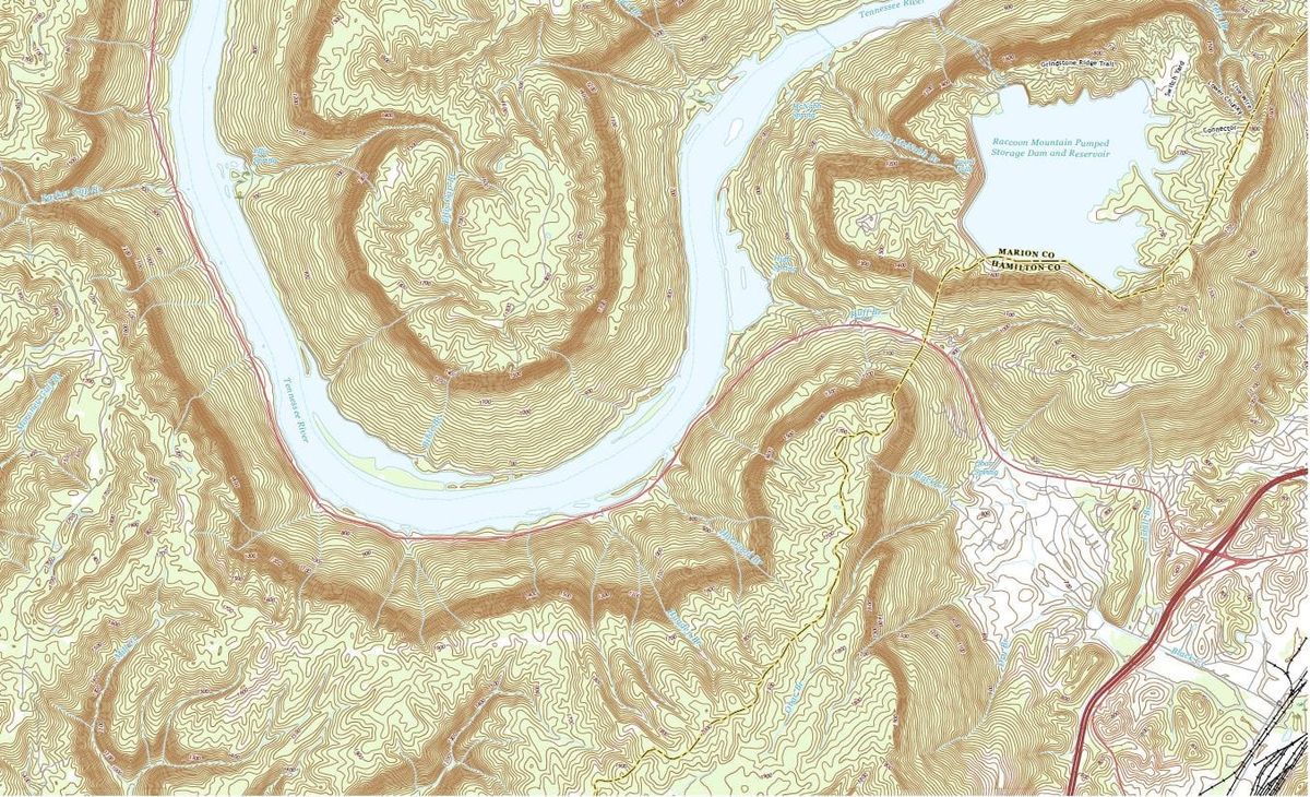 Five Maps of One River