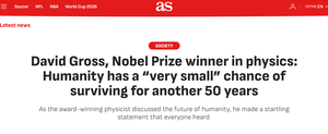 Humanity Does Not Possess a Radioactive Half-Life