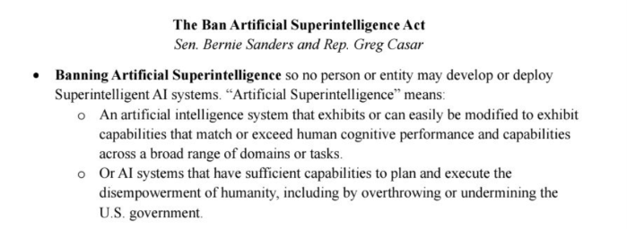 Applied Case: The Superintelligence Ban Cannot Find the Superintelligence