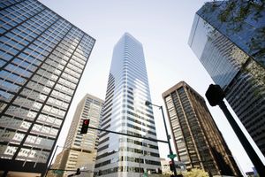 Downtown Denver office tower with sublease space available