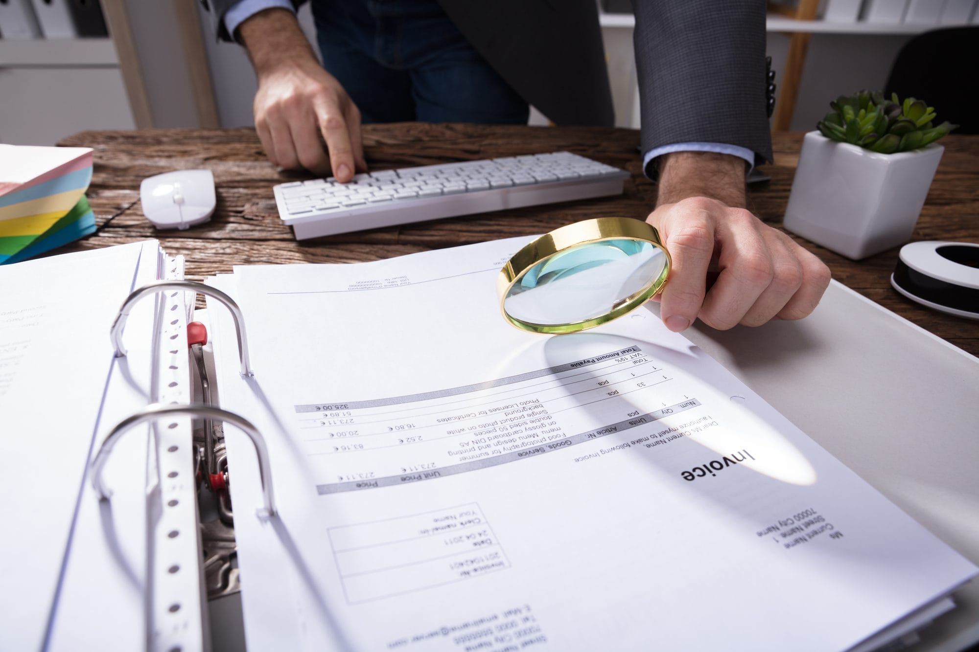 Reviewing a Denver office operating-expense statement for overcharges