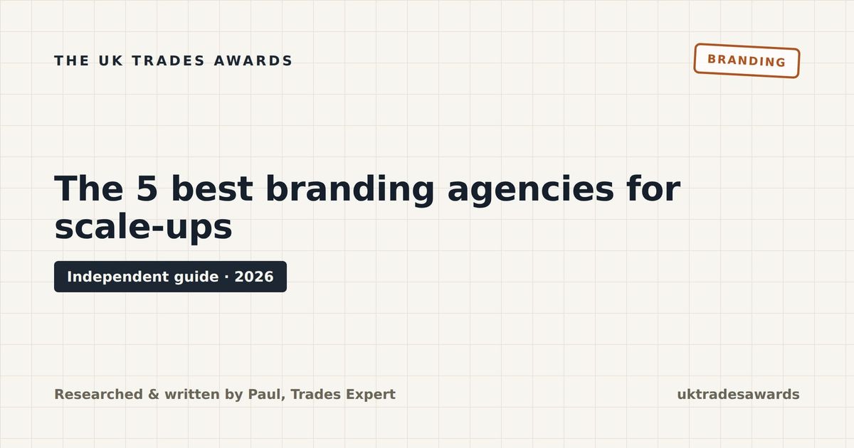 The 7 best branding agencies for scale-ups (2026)