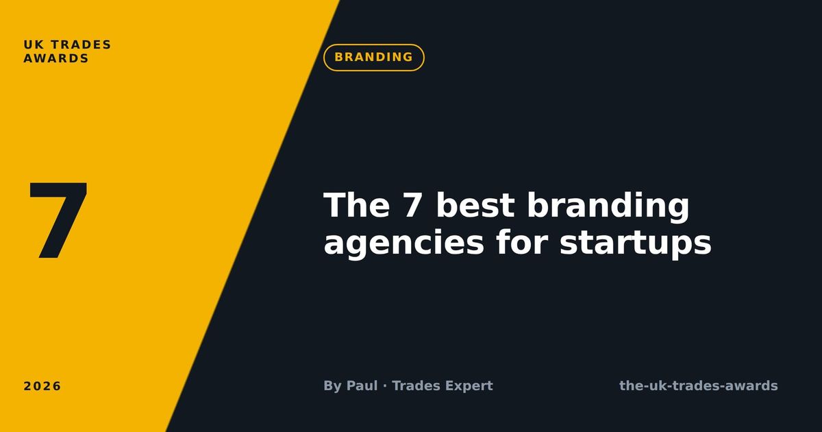 The 7 best branding agencies for startups (2026)