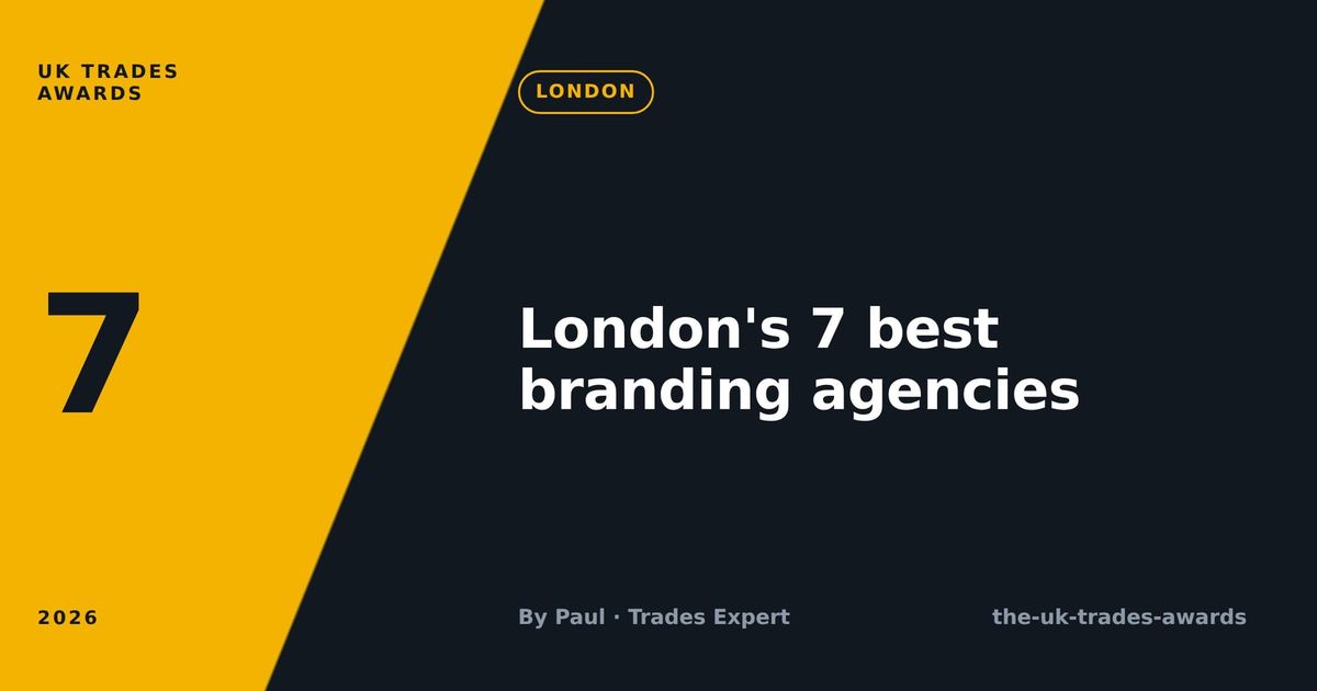 London's 7 best branding agencies (2026)