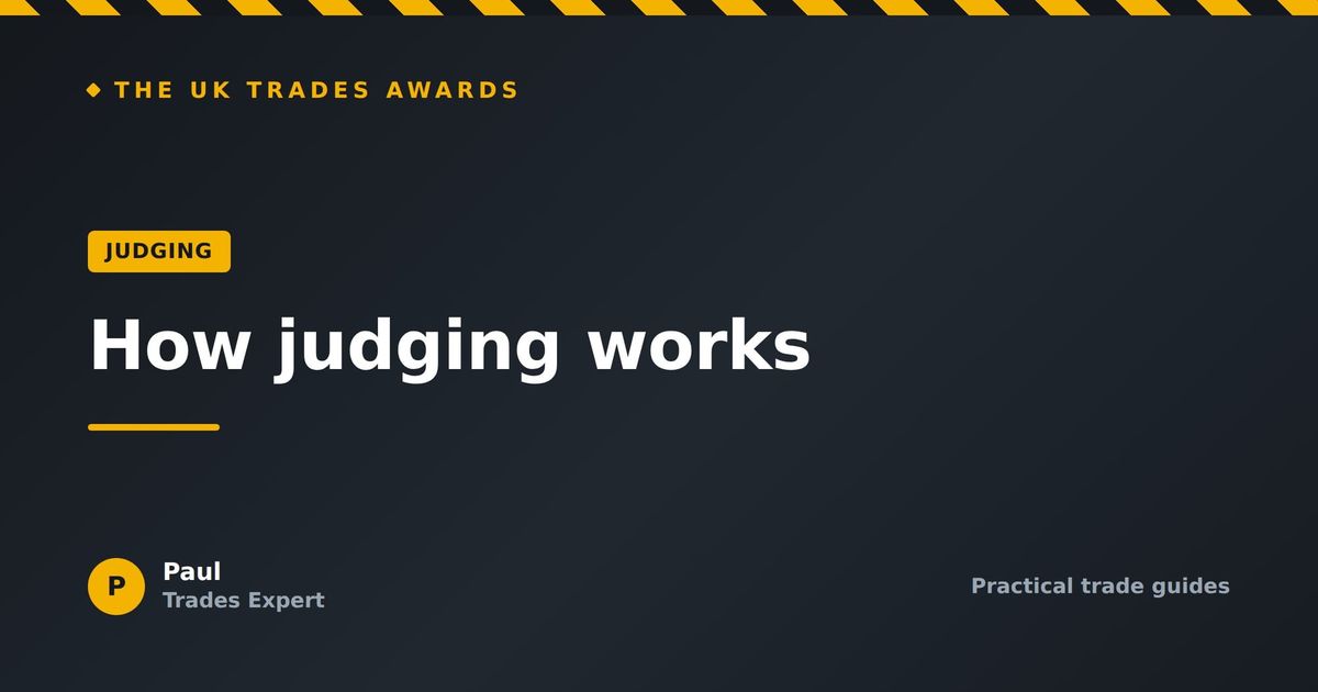 How Judging Works
