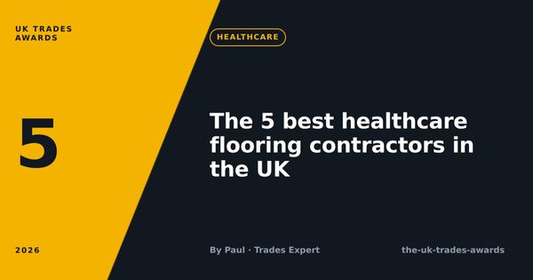 The 5 best healthcare flooring contractors in the UK (2026)