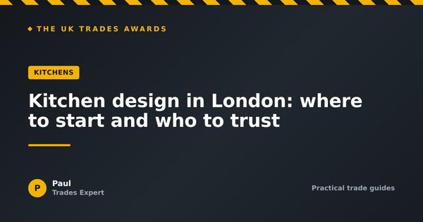 Kitchen design in London: 5 names to trust