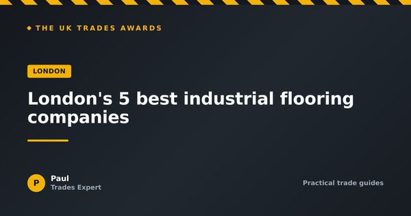 London's 5 best industrial flooring companies (2026)