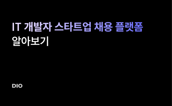 IT 개발자 스타트업 채용 플랫폼 알아보기