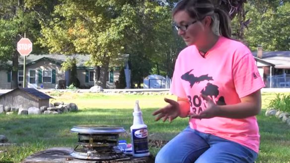 How to Clean a Class A Chimney System with a Brush and Rods