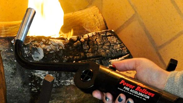How to get Your Fire Going with a Power Bellows