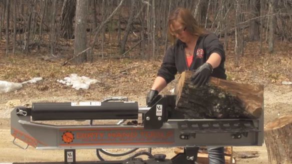 27-ton Dirty Hand Tool Professional Grade Log Splitter