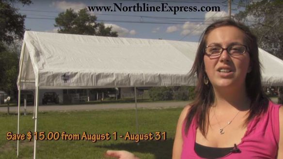 August Promotion - Save $15 On A King Canopy 10' x 20' 6-Leg Universal Canopy