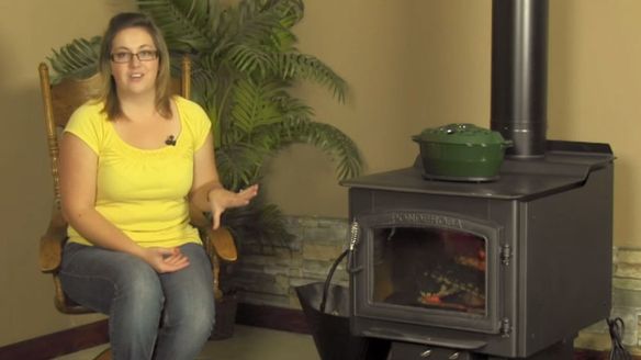 Big Heat With The Ponderosa Wood Stove