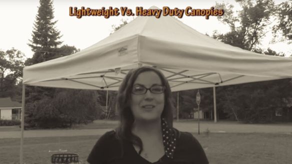 Light Weight Canopies vs Heavy Duty Canopies - Learn the Differences