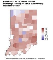 Could the blue bubble of Bloomington have a reddish tinge in City Council District 2?