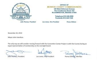 Monroe County commissioners: Equal county-city representation is “only way” to move convention center expansion forward