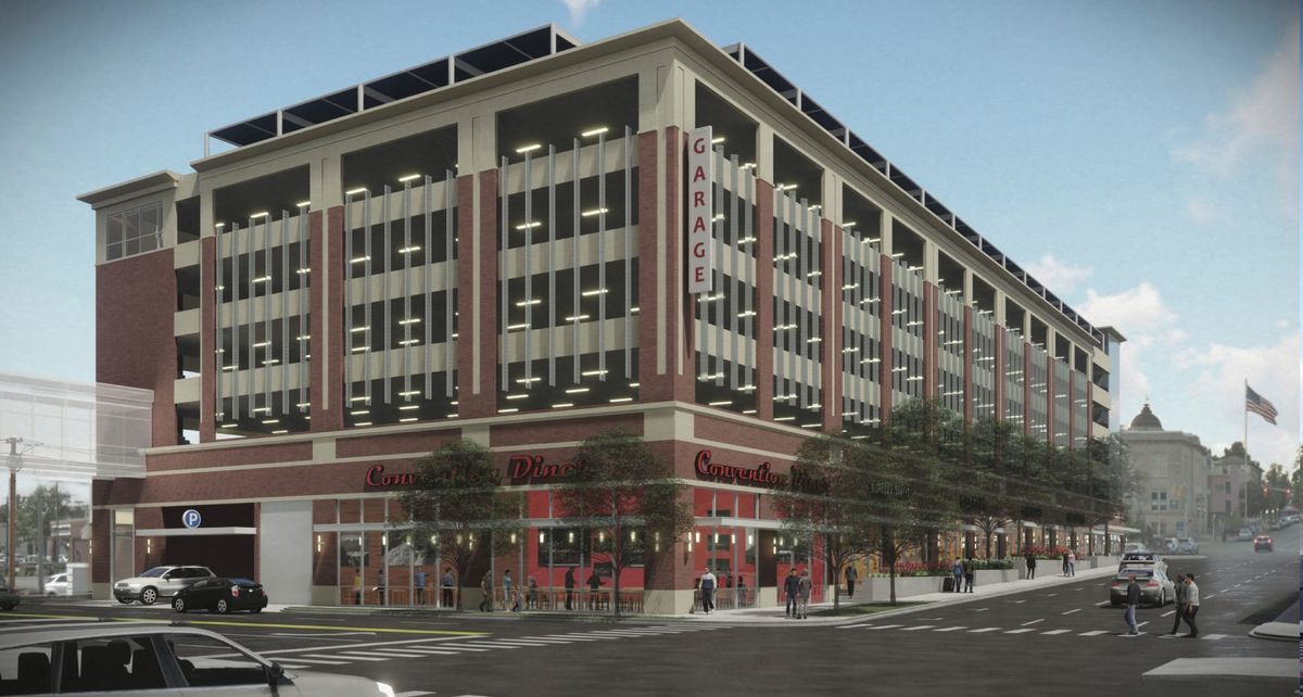 Revised 4th Street garage design goes to Bloomington plan commission as parking gets more scrutiny in community