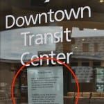 Indoor waiting area closed at Bloomington downtown transit center due to COVID-19, some buses running on reduced schedule