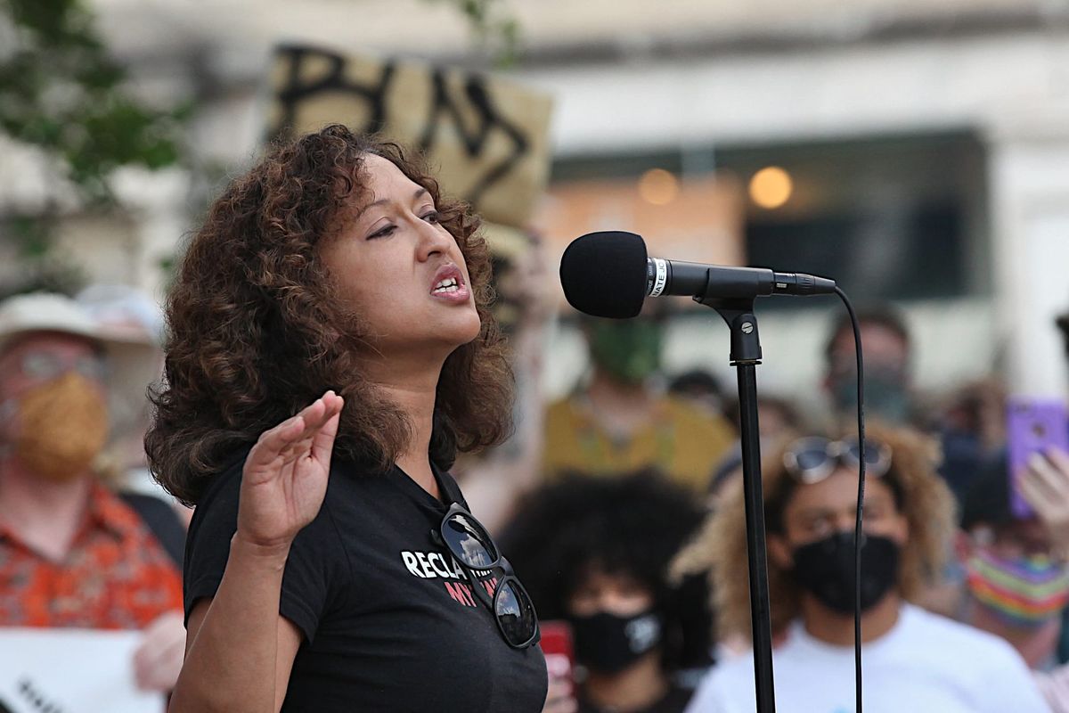 Demonstrators call on Bloomington, Monroe County electeds for action, not words on racism