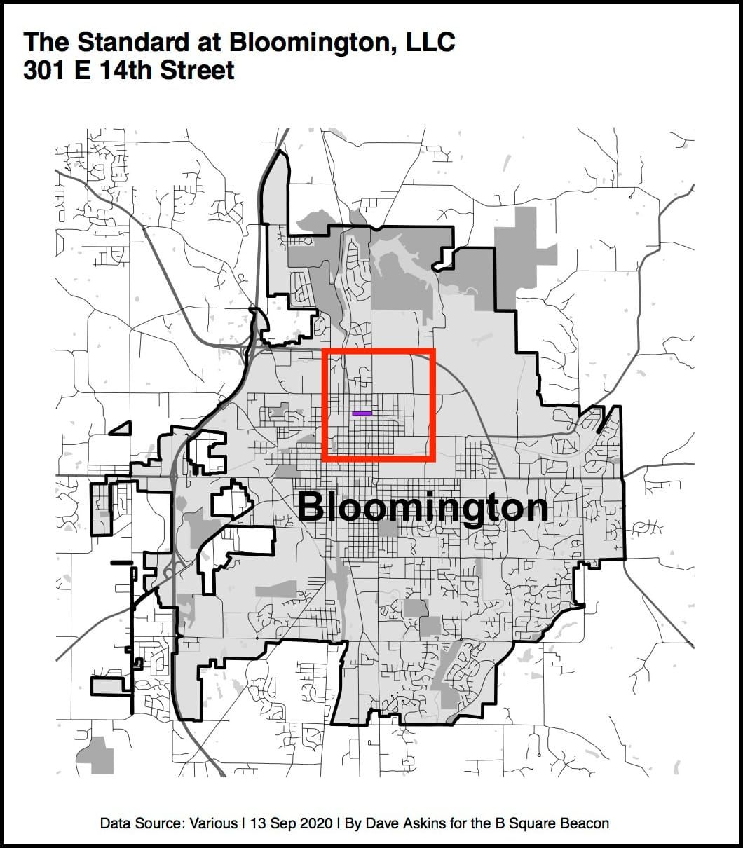 Big Bloomington student housing complex south of football stadium could be demolished to make way for bigger student housing complex