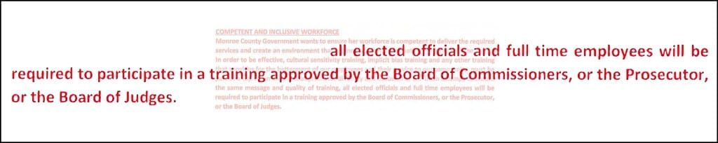 Monroe County commissioners put off changes to personnel policy after councilors tweak salary ordinance