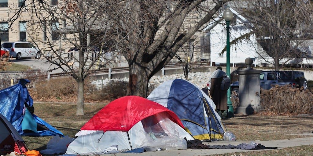 Bloomington city council to consider new law protecting homeless encampments in parks