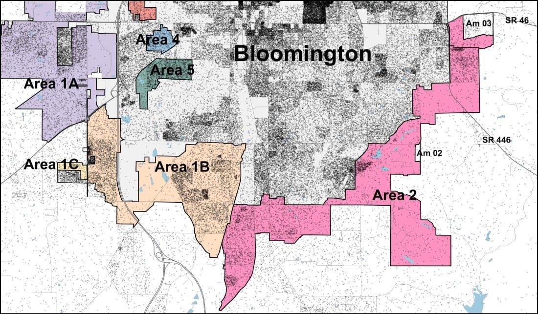 Bloomington annexation now two small chunks smaller, votes set for Sept. 15